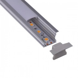 ΠΡΟΦΙΛ ΧΩΝΕΥΤΟ 2000*17*15 45° EUROLAMP