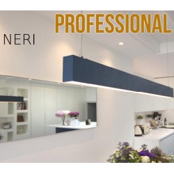 Επαγγελματικό LED Γραμμικό Κρεμαστό Φωτιστικό Σειρά NERI Professional Σε Διάφορα Μήκη