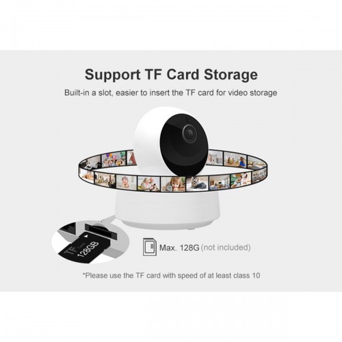 SONOFF GK-200MP2-B-R2 - Wi-Fi Wireless IP Security Camera 1080P IR Night Vision PTZ