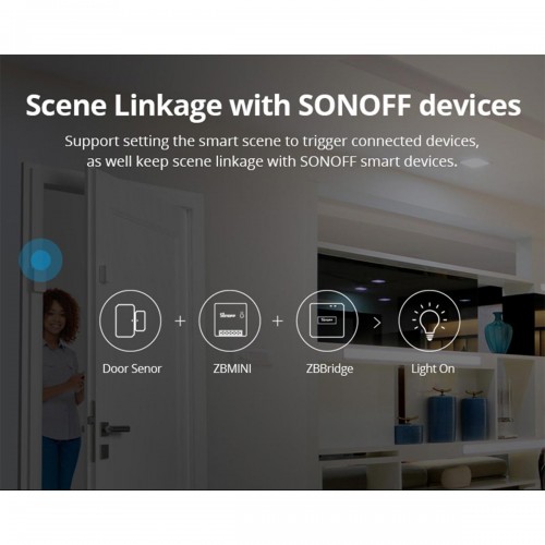 SONOFF ZBMINI-R3 - Zigbee Wireless Smart Switch Two Way Dual Relay - 2 Output Channel