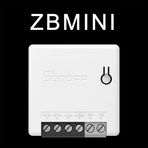 SONOFF ZBMINI-R3 - Zigbee Wireless Smart Switch Two Way Dual Relay - 2 Output Channel