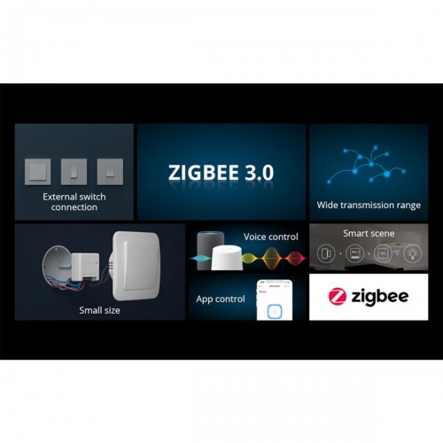 SONOFF ZBMINI-R3 - Zigbee Wireless Smart Switch Two Way Dual Relay - 2 Output Channel