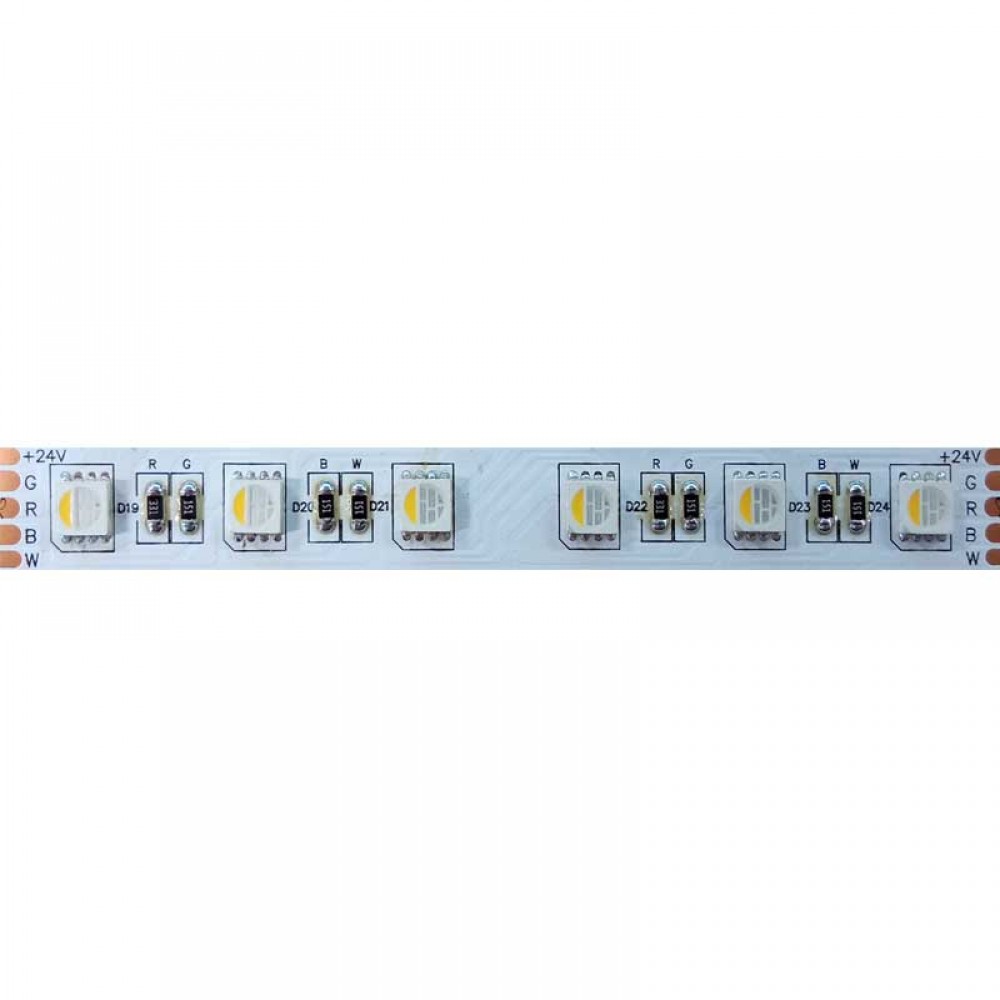 5 Μέτρα Led Ταινία 17W/M 24V DC IP20 RGBW-2700K 12mm - ACA