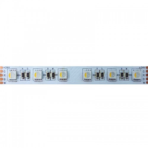5 Μέτρα Led Ταινία 17W/M 24V DC IP20 RGBW-4000K 12mm - ACA