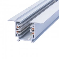 Ράγα τριφασική 4 Καλωδίων ΧΩΝΕΥΤΗ 3m ΛΕΥΚΗ - ACA