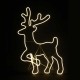 "STANDING REINDEER" 500LED ΣΧΕΔΙΟ 5m ΦΩΤΟΣΩΛΗΝΑΣ ΝΕΟΝ ΘΕΡΜΟ ΛΕΥΚΟ IP44 54x82cm 1.5m ΚΑΛΩΔΙΟ - ACA Christmas