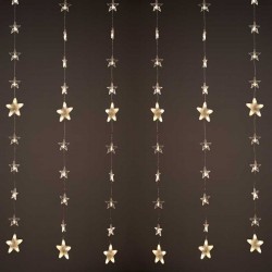 144LED ΚΟΥΡΤΙΝΑ ΛΑΜΠΑΚΙΑ 8 ΣΕΙΡΕΣ x 18 ΛΑΜΠΑΚΙΑ ΘΕΡΜΑ ΣΤΑΘΕΡΑ ΜΕ ΑΝΤΑΠΤΟΡΑ 24VDC - ΕΠΕΚΤΑΣΗ MAX 4ΣΕΤ IP44 200x150cm ΔΙΑΦΑΝΟ 3m ΚΑΛΩΔΙΟ- ACA