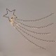 SHOOTING STAR, 5 ROWS Αστέρι Με Ουρά Με 8 Προγράμματα 150 LED IP44 - ACA Christmas