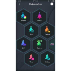 400 ΕΞΥΠΝΑ ΛΑΜΠΑΚΙΑ ΧΤΑΠΟΔΙ ΠΟΛΥΧΡΩΜΑ 200cm ΤΗΛΕΧΕΙΡΙΣΤΉΡΙΟ & ΕΦΑΡΜΟΓΗ (MAX 3 ΣΕΤ) IP44 5m ΚΑΛΩΔΙΟ - ACA Christmas