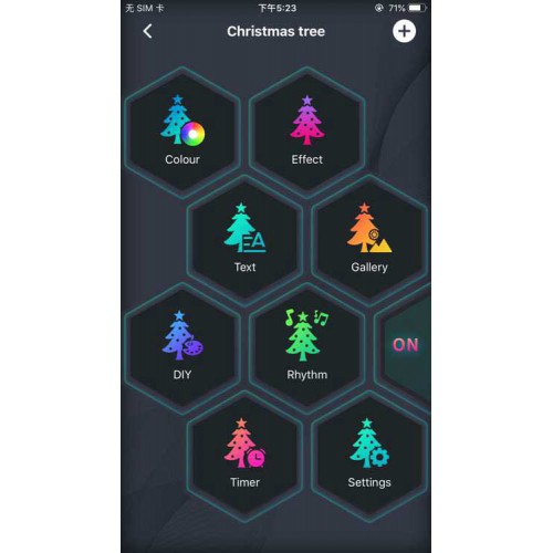 400 ΕΞΥΠΝΑ ΛΑΜΠΑΚΙΑ ΧΤΑΠΟΔΙ ΠΟΛΥΧΡΩΜΑ 200cm ΤΗΛΕΧΕΙΡΙΣΤΉΡΙΟ & ΕΦΑΡΜΟΓΗ (MAX 3 ΣΕΤ) IP44 5m ΚΑΛΩΔΙΟ - ACA Christmas