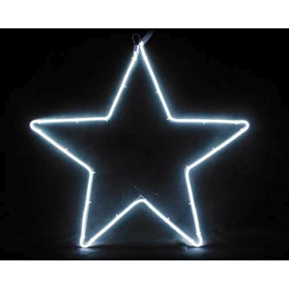 METAL STAR Αστέρι Ψυχρό NEON LED 2m 200 LED IP44 - ACA Christmas