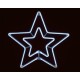 DOUBLE STARS Αστέρι Ψυχρό NEON LED 3m 300 LED IP44 - ACA Christmas