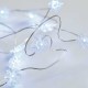 SNOWFLAKE Σχέδιο 20 LED ΛΑΜΠΑΚΙΑ ΣΕΙΡΑ ΨΥΧΡΟ ΛΕΥΚΟ - ΑΣΗΜΙ ΚΑΛΩΔΙΟ ΧΑΛΚΟΥ & ΜΠΑΤΑΡΙΕΣ 2xAA IP20 2m+10cm - ACA