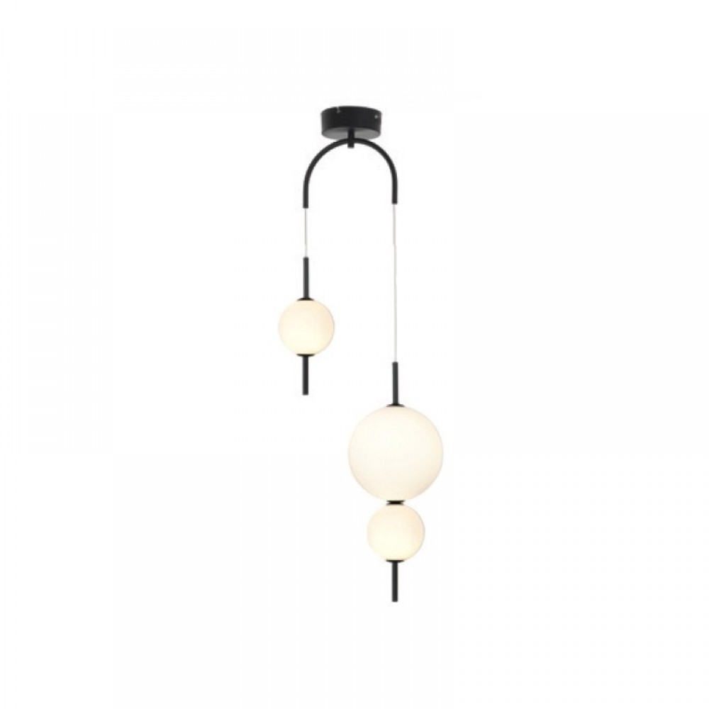 LED Φωτιστικό Οροφής Από Μέταλλο Και Γυαλί 15W AMELIA - Aca Decor