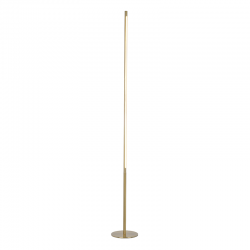 LED Φωτιστικό Δαπέδου Αλουμινίου Με Touch Dimmer Ορείχαλκος 18W 1440lm AVENUE - ACA Decor