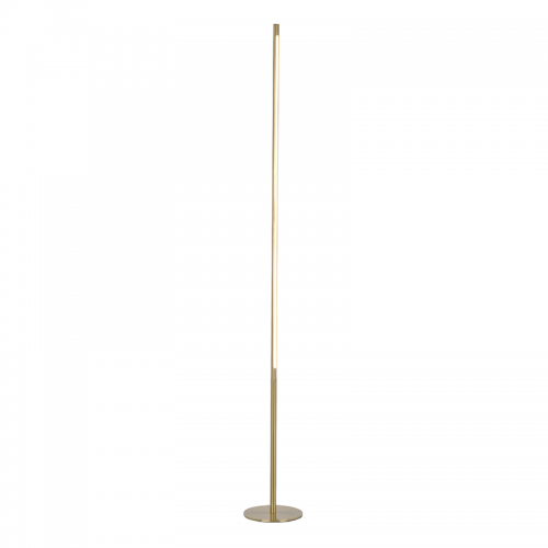 LED Φωτιστικό Δαπέδου Αλουμινίου Με Touch Dimmer Ορείχαλκος 18W 1440lm AVENUE - ACA Decor