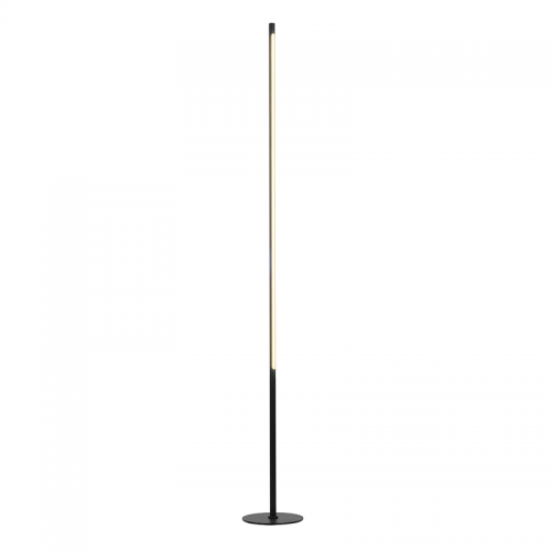 LED Φωτιστικό Δαπέδου Αλουμινίου Με Touch Dimmer Μαύρο 18W 1440lm AVENUE - ACA Decor