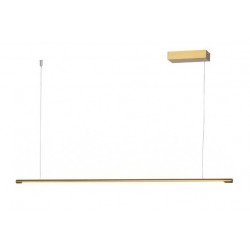 LED Κρεμαστό Φωτιστικό Αλουμινίου Με Touch Dimmer Ορείχαλκος 18W 1440lm AVENUE - ACA Decor