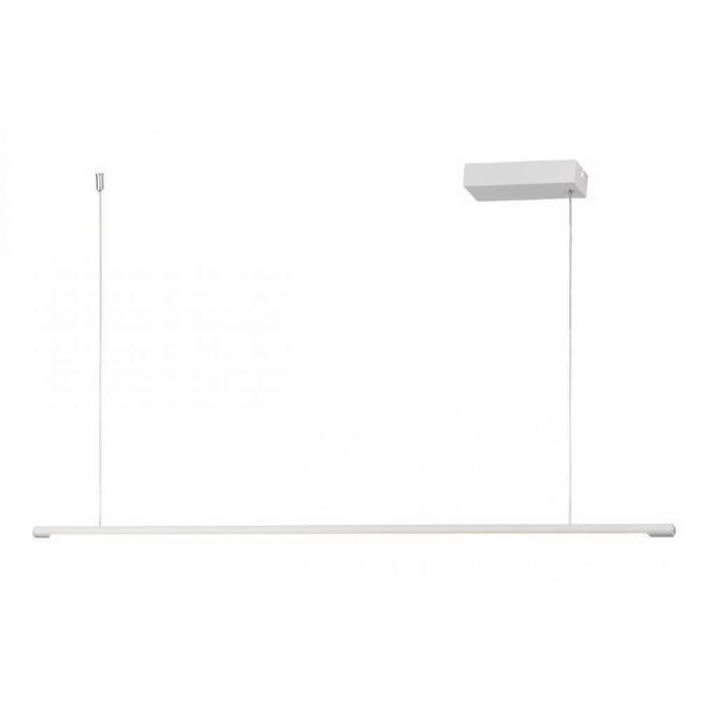 LED Κρεμαστό Φωτιστικό Αλουμινίου Με Touch Dimmer Λευκό 18W 1440lm AVENUE - ACA Decor