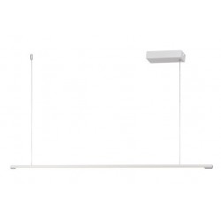 LED Κρεμαστό Φωτιστικό Αλουμινίου Με Touch Dimmer Λευκό 18W 1440lm AVENUE - ACA Decor