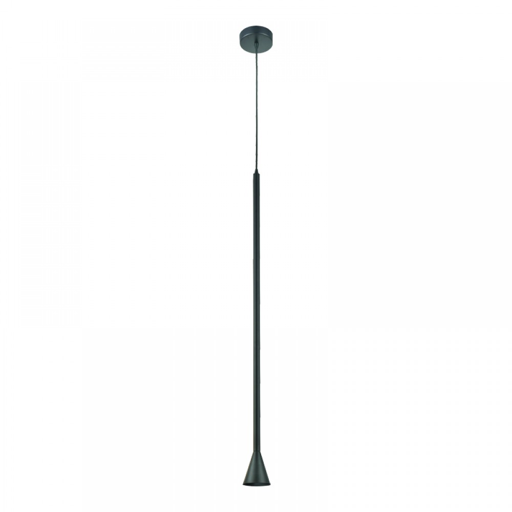 Κρεμαστό Φωτιστικό Μεταλλικό Μαύρο 1xGU10 CLOUZOT - Aca Decor