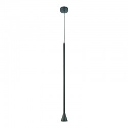 Κρεμαστό Φωτιστικό Μεταλλικό Μαύρο 1xGU10 CLOUZOT - Aca Decor