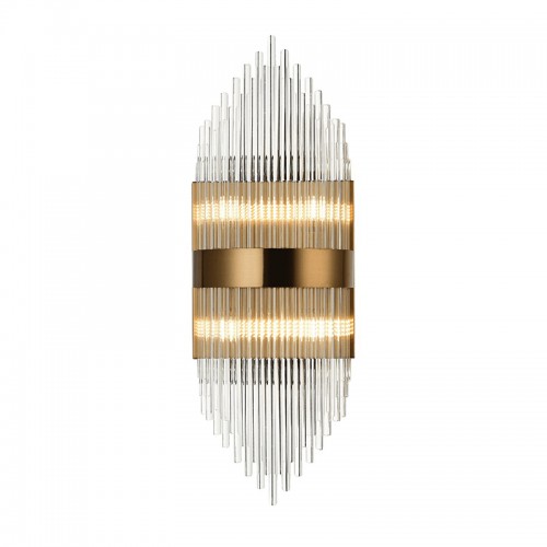 Επίτοιχο Φωτιστικό Πολύφωτο Με Κρύσταλλα 4x G9 DYNASTY - ACA Decor