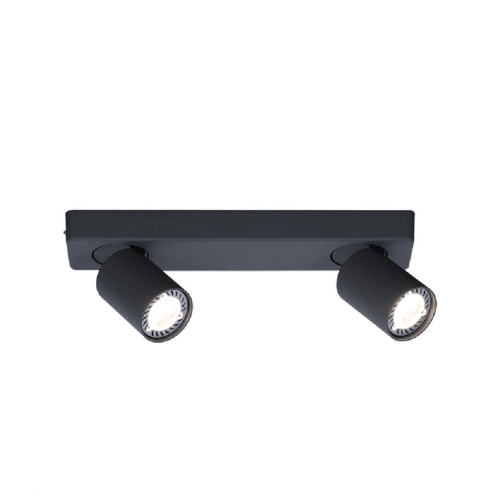 Σποτ Δίφωτο Σε Λευκό ή Μαύρο Χρώμα 2XGU10 ELITIS - Aca Decor