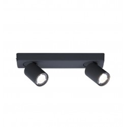Σποτ Δίφωτο Σε Λευκό ή Μαύρο Χρώμα 2XGU10 ELITIS - Aca Decor
