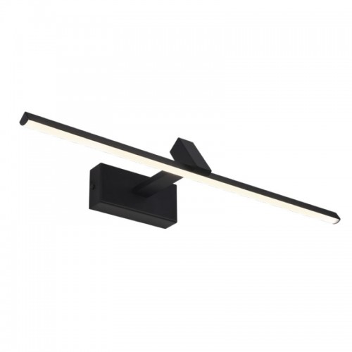 LED Φωτιστικό Μπάνιου Μαύρο Μεταλλικό 8W IP20 MIRAR - Aca Decor