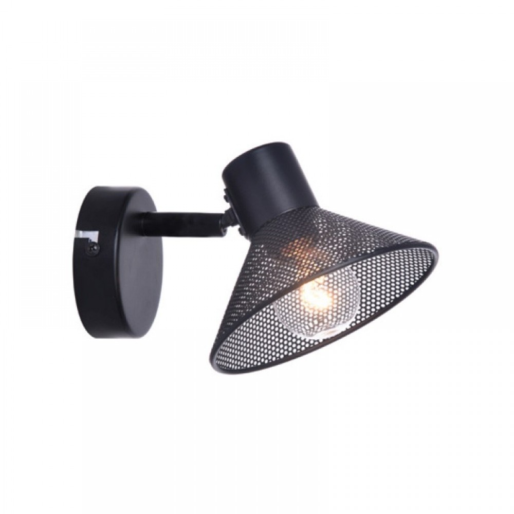 Σποτ Μεταλλικό Σε Μαύρο Χρώμα 1XE14 PALOMA - Aca Decor