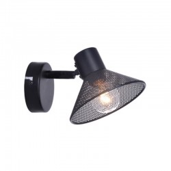 Σποτ Μεταλλικό Σε Μαύρο Χρώμα 1XE14 PALOMA - Aca Decor