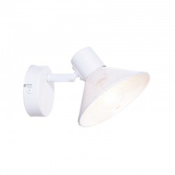 Σποτ Μεταλλικό Σε Λευκό Χρώμα 1XE14 PALOMA - Aca Decor