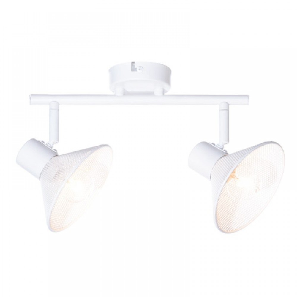 Σποτ Μεταλλικό Σε Λευκό Χρώμα 2XE14 PALOMA - Aca Decor