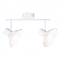 Σποτ Μεταλλικό Σε Λευκό Χρώμα 2XE14 PALOMA - Aca Decor
