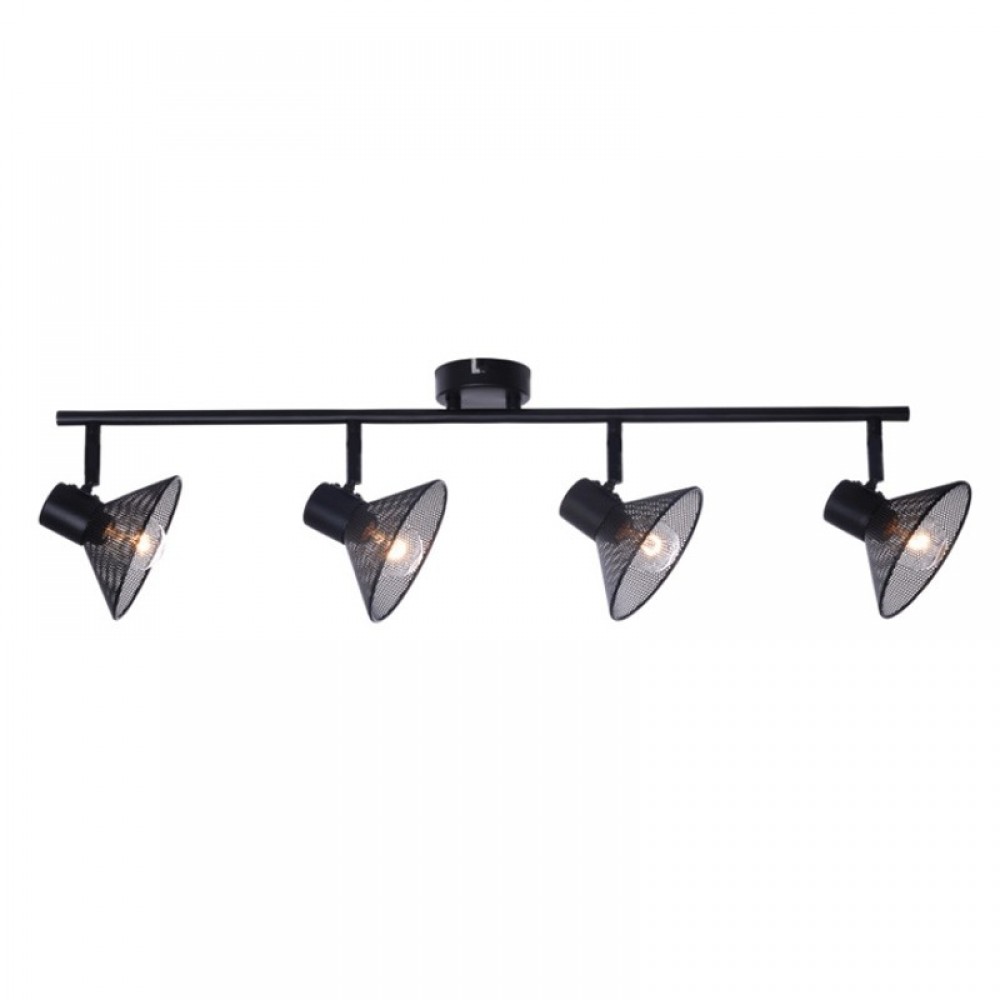 Σποτ Μεταλλικό Σε Μαύρο Χρώμα 4XE14 PALOMA - Aca Decor