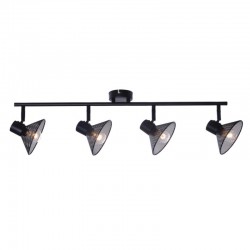 Σποτ Μεταλλικό Σε Μαύρο Χρώμα 4XE14 PALOMA - Aca Decor