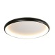 LED Πλαφονιέρα Μεταλλική Σε Μαύρο Χρώμα 100W Ø81cm - ACA Decor