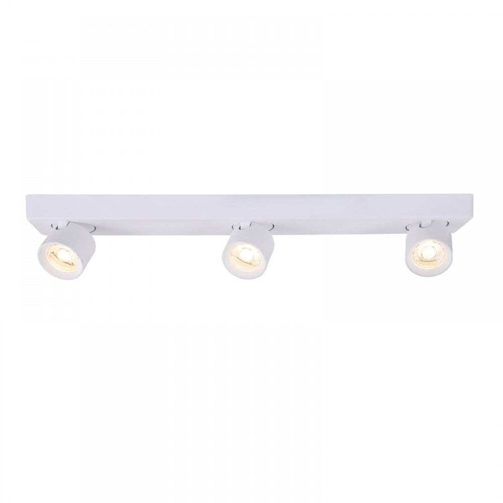 LED Σποτ Τρίφωτο Σε Λευκό Χρώμα 15W COB  PLUTO - Aca Decor