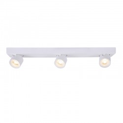 LED Σποτ Τρίφωτο Σε Λευκό Χρώμα 15W COB  PLUTO - Aca Decor
