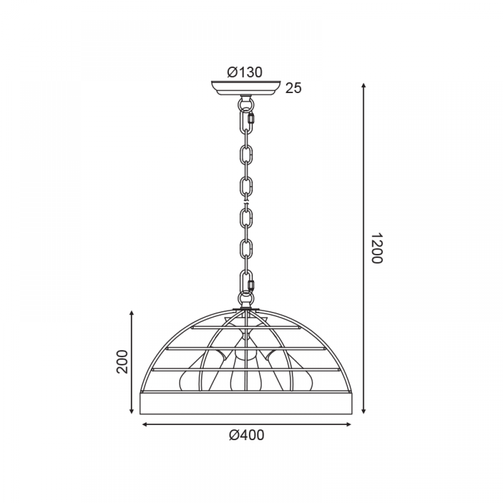 Vintage Κρεμαστό Φωτιστικό Τρίφωτο Μεταλλικό Μαύρο Και Ξύλο 3x E27 TESLA - ACA DECOR