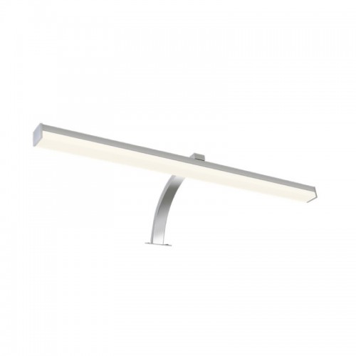 LED Φωτιστικό Μπάνιου Μεταλλικό Χρώμιο 8W IP44 VIDE - Aca Decor