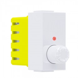 MODYS Αλερετούρ Περιστροφικός Ροοστάτης Λευκός 1 ΣΤ. 1P 40-300W 250VAC IP20 - Aca Elec