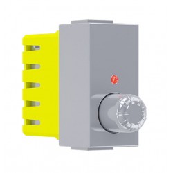 MODYS Περιστροφικός Ροοστάτης Ασημί 1 ΣΤ. 1P 40-300W 250VAC IP20 - Aca Elec