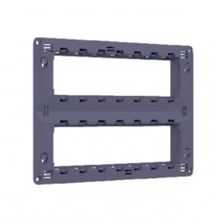 MODYS Πλαστική Βάση Στήριξης 2x7 Στοιχείων με Βίδες - Aca Elec