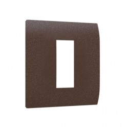 MODYS Πλαίσιο 1 ΣΤ.  Σκούρο Καφέ - Aca Elec