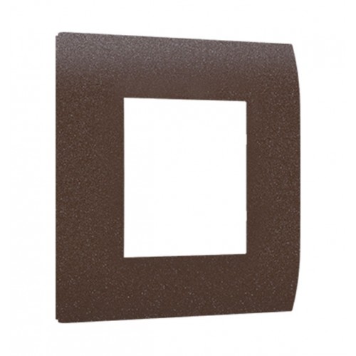 MODYS Πλαίσιο 2 ΣΤ.  Σκούρο Καφέ - Aca Elec