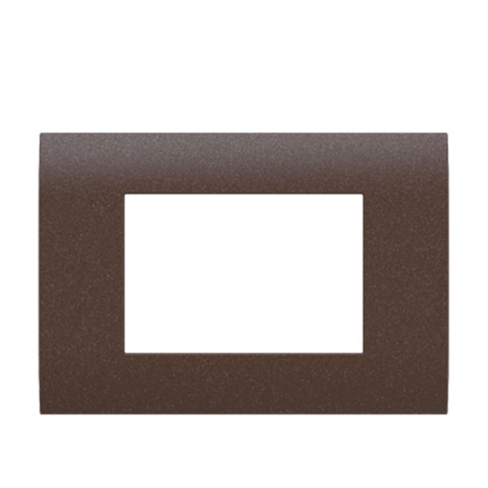 MODYS Πλαίσιο 3 ΣΤ. Σκούρο Καφέ - Aca Elec