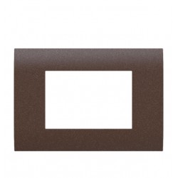MODYS Πλαίσιο 3 ΣΤ. Σκούρο Καφέ - Aca Elec