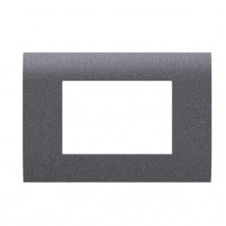 MODYS Πλαίσιο 3 ΣΤ. Γκρι Σαγρέ - Aca Elec